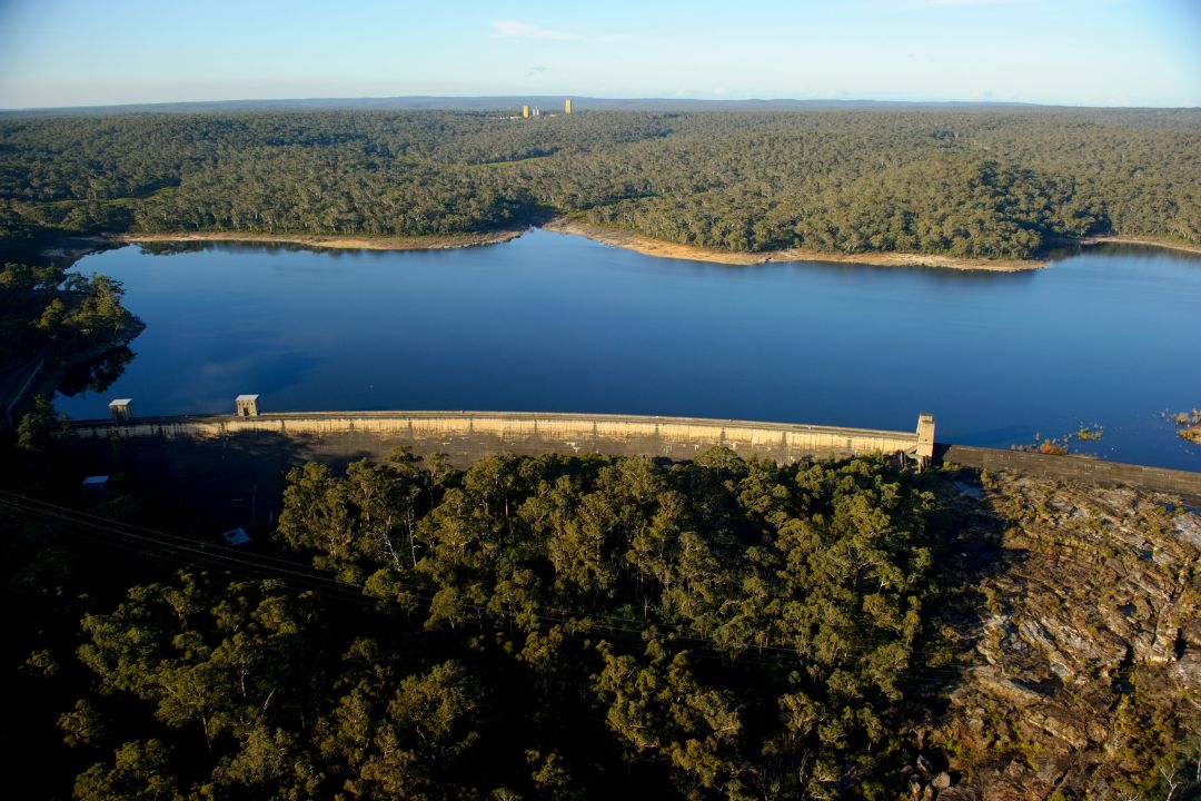 Cordeaux Dam and catchment