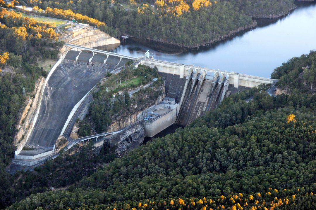 Warragamba Dam wall