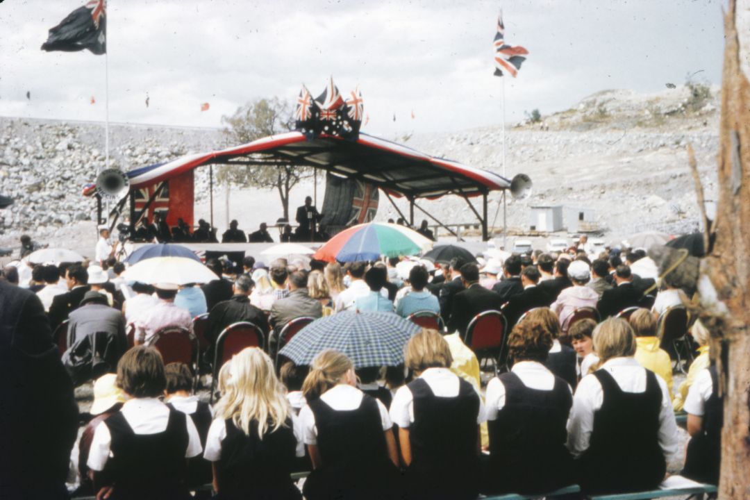 Pindari Dam official opening