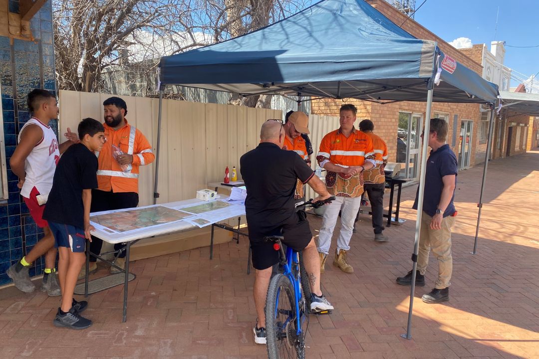 Lake Cargelligo community barbecue