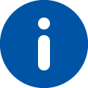 Pencil edit blue circle icon